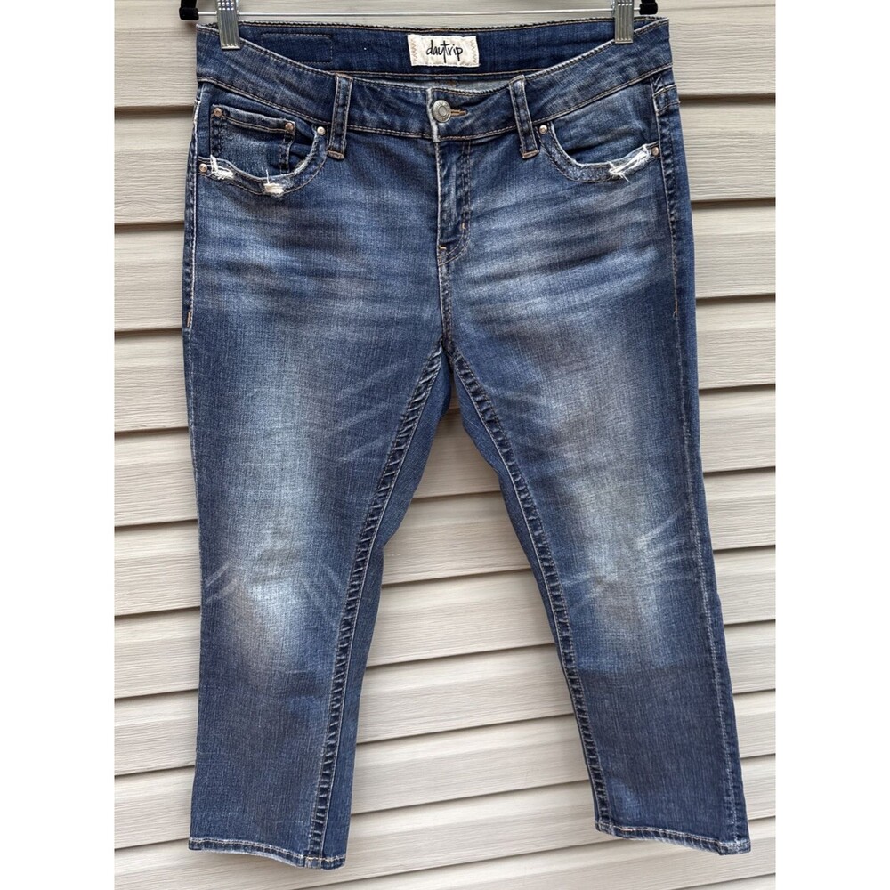 Daytrip Virgo Bootcut Jeans Womens 29 Short 24.5 inseam cropped Y2K